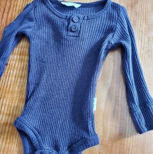 JAMIE KAY Cotton Modal Bodysuit in Navy